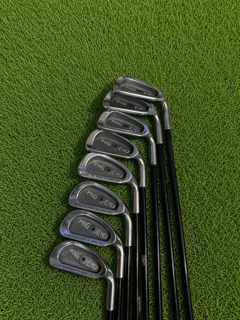 Ping Eye2 Golf Iron Set - Black & Silver